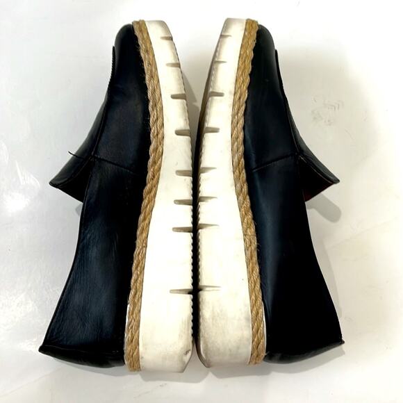 Franco Sarto Loafers chunky platform lug sole with rope trim Sansara Size 8 - Picture 7 of 11